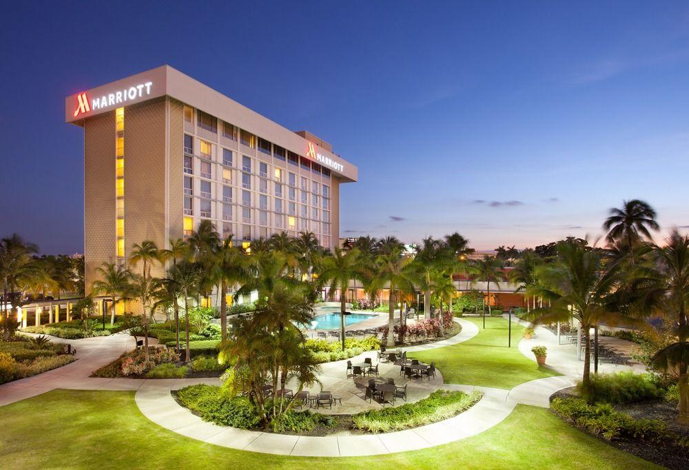 Miami Airport Marriott Hotel Eksteriør billede