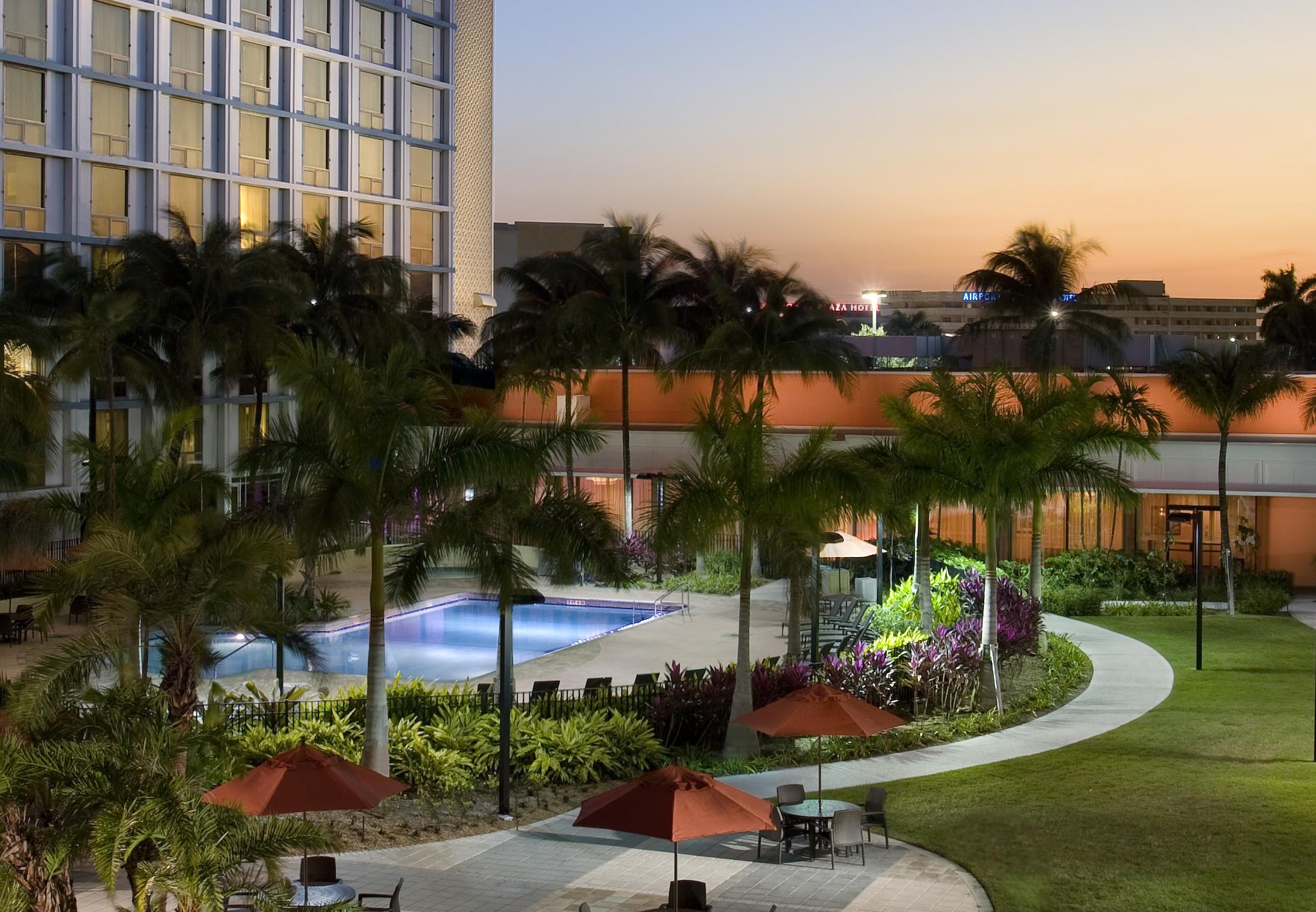 Miami Airport Marriott Hotel Eksteriør billede