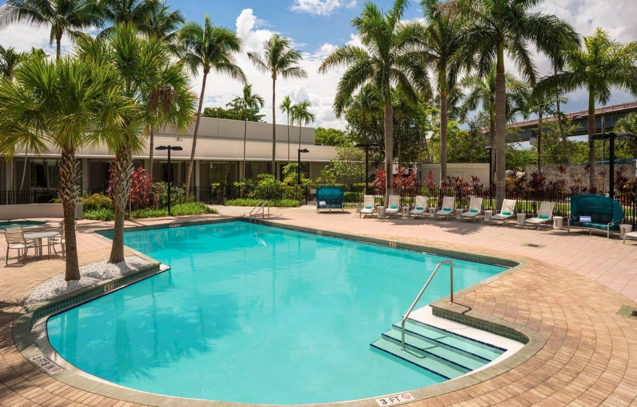 Miami Airport Marriott Hotel Eksteriør billede
